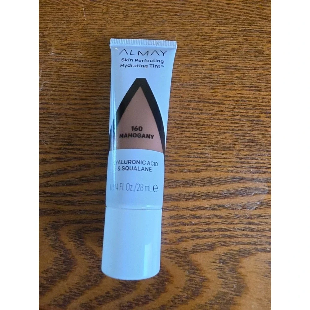 Almay Skin Perfecting Hydrating Tint Liquid‎ Foundation #160 Mahogany 0.94 fl oz